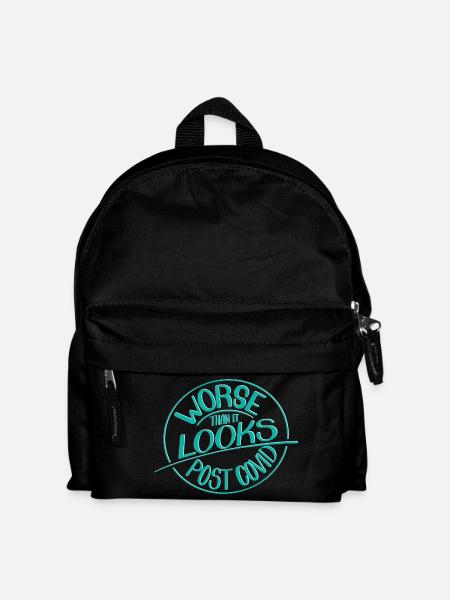 Worse than it looks, Post Covid - Kids' Backpack - black