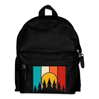 Randonnée Randonneur Alpiniste Cadeau - Sac à dos Enfant - noir - Devant