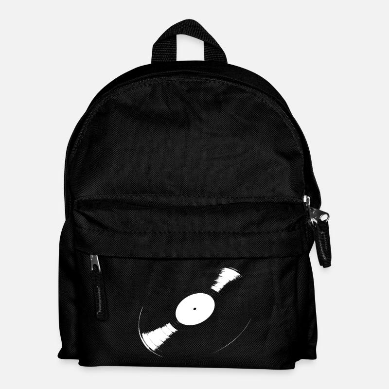 Vinyl – what else? - Kids' Backpack - black