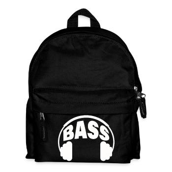 BASS - Kinder Rucksack - Schwarz - Vorne