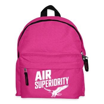 Air Superiority - Kids' Backpack - fuchsia - Front