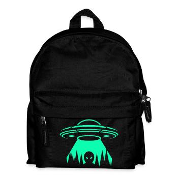 UFO Néon Abduction - Sac à dos Enfant - noir - Devant