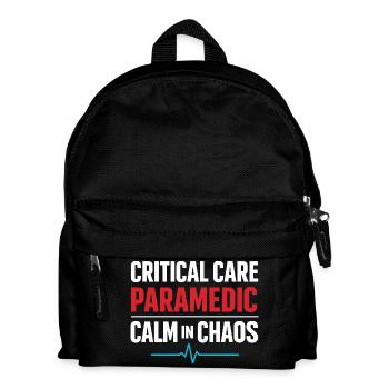 EMT avancé en soins intensifs comme identité - Sac à dos Enfant - noir - Devant