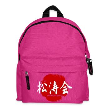 Shotokai Karate Kampfsport Kanji Japan - Kinder Rucksack - Fuchsia - Vorne