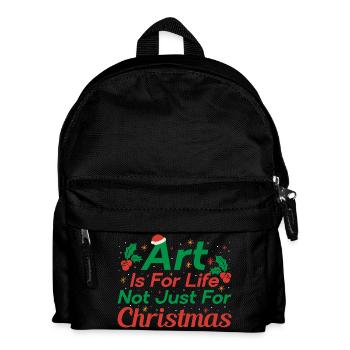 Artist Painter Graphic Art For Christmas Art Gifts - Kinder Rucksack - Schwarz - Vorne