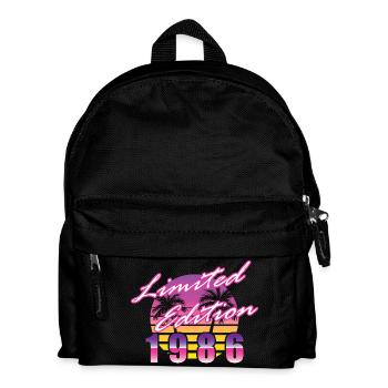 40th Birthday Limited Edition 1986 vintage - Kids' Backpack - black - Front