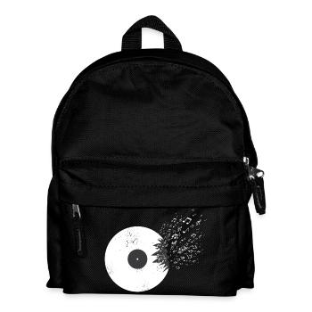 Vinyl - Kids' Backpack - black - Front