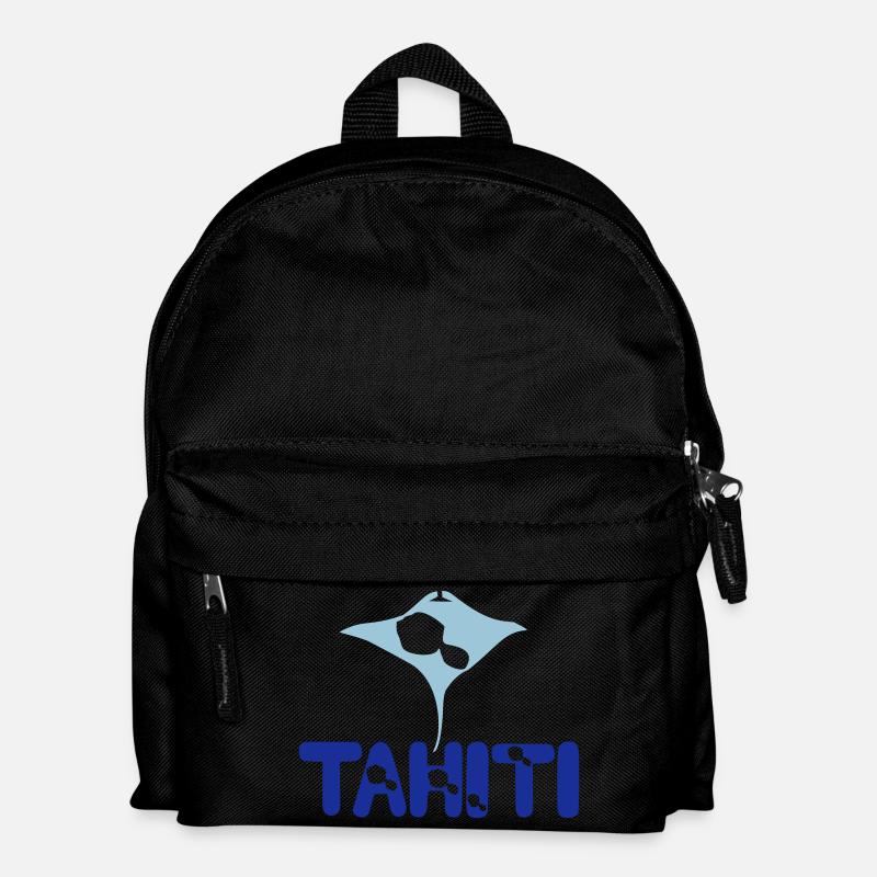 tattoo map tahiti manta 2 - Sac à dos Enfant - noir