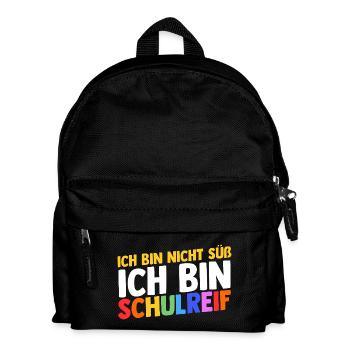 Garderie Sortant de l’école Inscription Écolier - Sac à dos Enfant - noir - Devant
