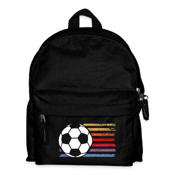 Joueur de football Football - Sac à dos Enfant - noir - Devant