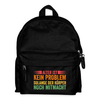 Ich Bin Nicht Alt Geburtstag - Kinder Rucksack - Schwarz - Vorne