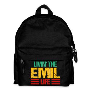 Emil - Kinder Rucksack - Schwarz - Vorne
