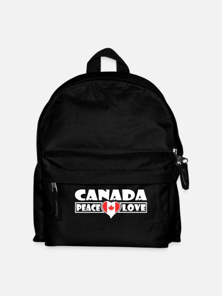 Canada - Kinder Rucksack - Schwarz