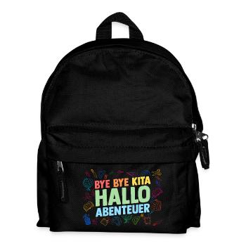 Garderie Sortant de l’école Inscription Écolier - Sac à dos Enfant - noir - Devant