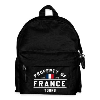 Französische Immobilientouren - Kinder Rucksack - Schwarz - Vorne