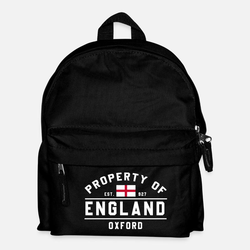 England Oxford Flag Graphics - Kids' Backpack - black