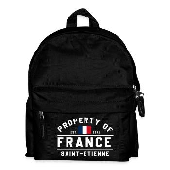 Propriété de la France Saint-Etienne en 1872 - Sac à dos Enfant - noir - Devant
