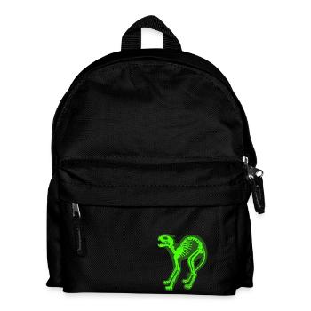 Skeleton Cat - Kids' Backpack - black - Front