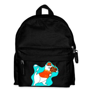 ROGER THE BANDSMAN - Kids' Backpack - black - Front