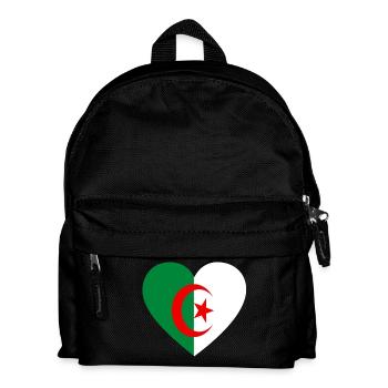 Love Love gift algeria algeria - Kids' Backpack - black - Front