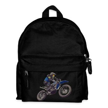 motocross - Sac à dos Enfant - noir - Devant