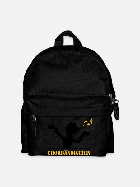 Chorbändigerin - Kinder Rucksack - Schwarz