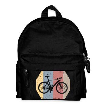bicycle - Kids' Backpack - black - Front