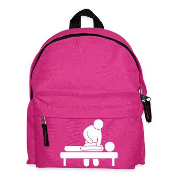 Physiothérapeute kinésithérape - Sac à dos Enfant - fuchsia - Devant