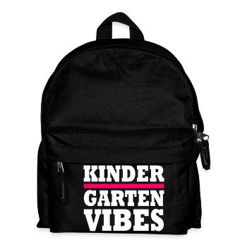 kindergarten vibes - Kids' Backpack - black - Front