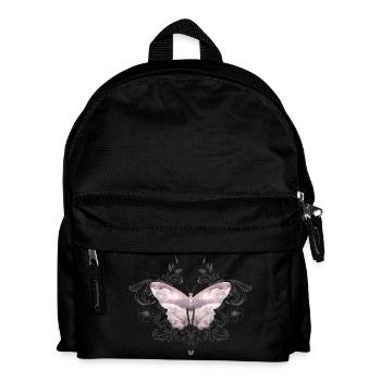 Ein himmlischer Schmetterling aus zarten Wolken - Kinder Rucksack - Schwarz - Vorne