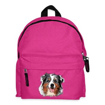 Berger australien - Sac à dos Enfant - fuchsia - Devant