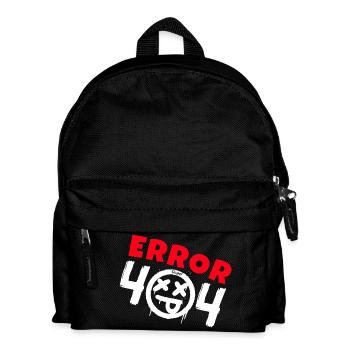 Fehler 404 nicht gefunden - Kinder Rucksack - Schwarz - Vorne