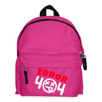 Error 404 Not Found - Kids' Backpack - fuchsia - Front