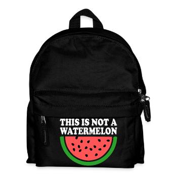 THIS IS NOT A WATERMELON - Kids' Backpack - black - Front