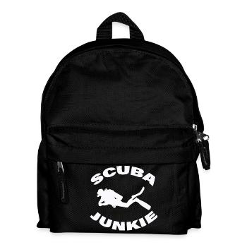 ACCRO À LA PLONGÉE SOUS-MARINE - Sac à dos Enfant - noir - Devant