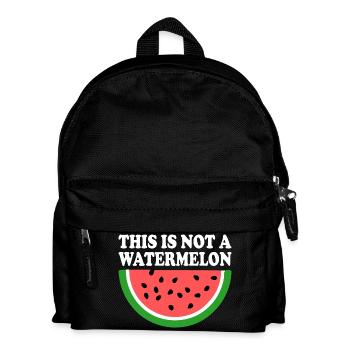 THIS IS NOT A WATERMELON - Kids' Backpack - black - Front