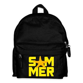 Summer Holidays Starfish Star Sea Beach Holidays - Kids' Backpack - black - Front
