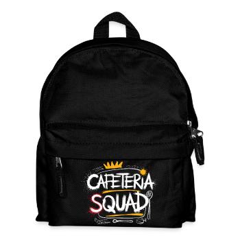 Witz für die Kantinencrew - Kinder Rucksack - Schwarz - Vorne