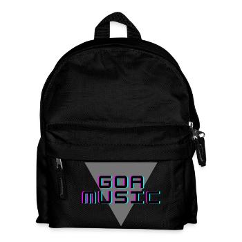 Drucke für Musikliebhaber, Musik, trendy - Kinder Rucksack - Schwarz - Vorne