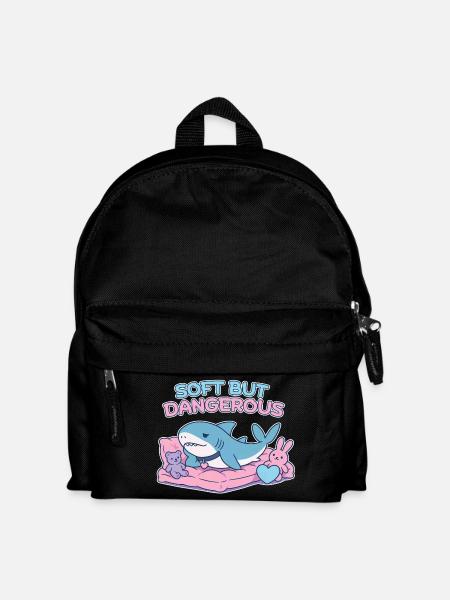 BLAHAJ – Soft & Danger - Kids' Backpack - black