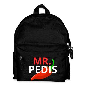 INDONET Herr Pedis - Kinder Rucksack - Schwarz - Vorne