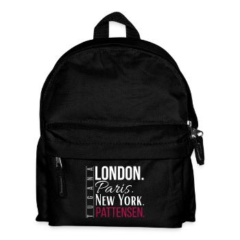 London Paris New York Pattensen - Kids' Backpack - black - Front
