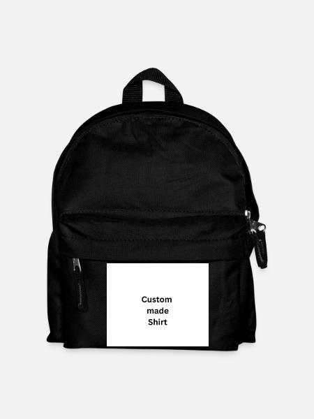 Custom made Shirt - Kids' Backpack - black