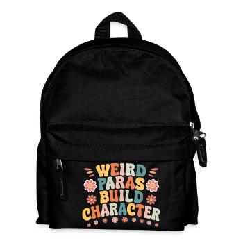 Weird Paras Build Personnage paraprofessionnel oie - Sac à dos Enfant - noir - Devant