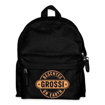Beschtes Grossi Suisse Allemand Grand-mère - Sac à dos Enfant - noir - Devant