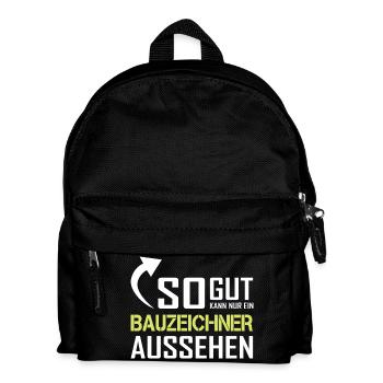 Seul un dessinateur peut être aussi beau - Sac à dos Enfant - noir - Devant