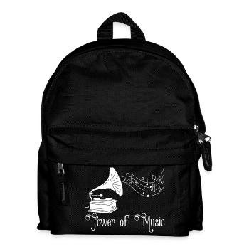 The Power of Vintage Music (White) - Kids' Backpack - black - Front