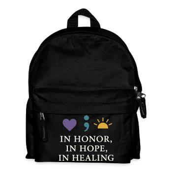 Suicide Loss Remembrance Walk Suicide - Kids' Backpack - black - Front