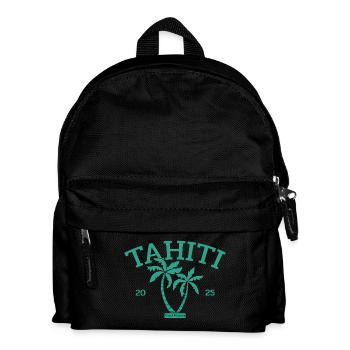 Tahiti - Palmiers - Palmiers - Polynésie française Beach - Sac à dos Enfant - noir - Devant