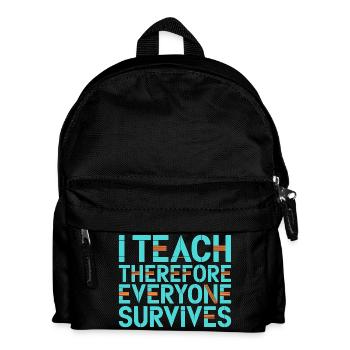Enseignant en soins infirmiers J’enseigne donc professeur en soins infirmiers - Sac à dos Enfant - noir - Devant